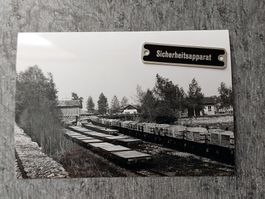 Int. Rheinregulierung abstellguppe mit Loren - 1972 - Foto