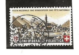 THUN 19.11.43 auf Zu#B20 Mi#420 Vollstempel [2B10]