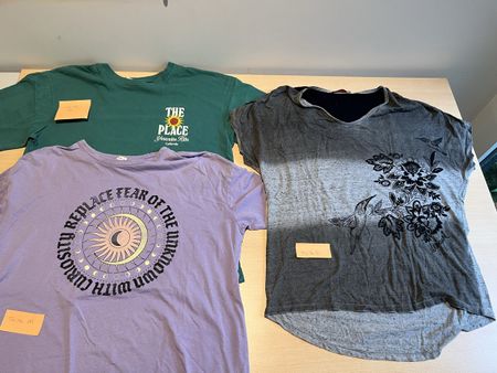 Lot de 3 tshirts fille taille M