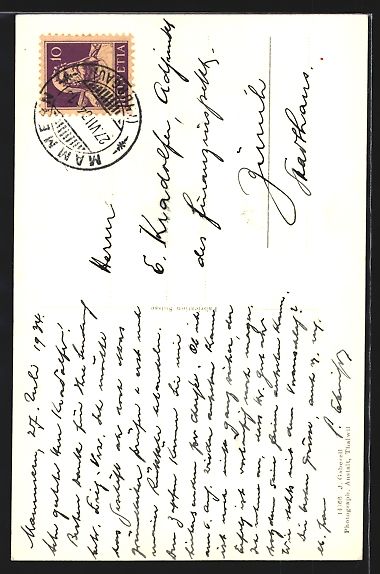Cartoline postali: Mammern am Bodensee, Kuranstalt, Parkpar – Usato da Berlin venduto da bartko-reher 1