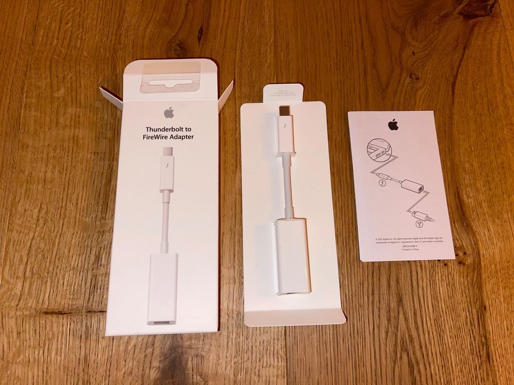 Apple Original Thunderbolt zu FireWire Adapter | Kaufen auf Ricardo
