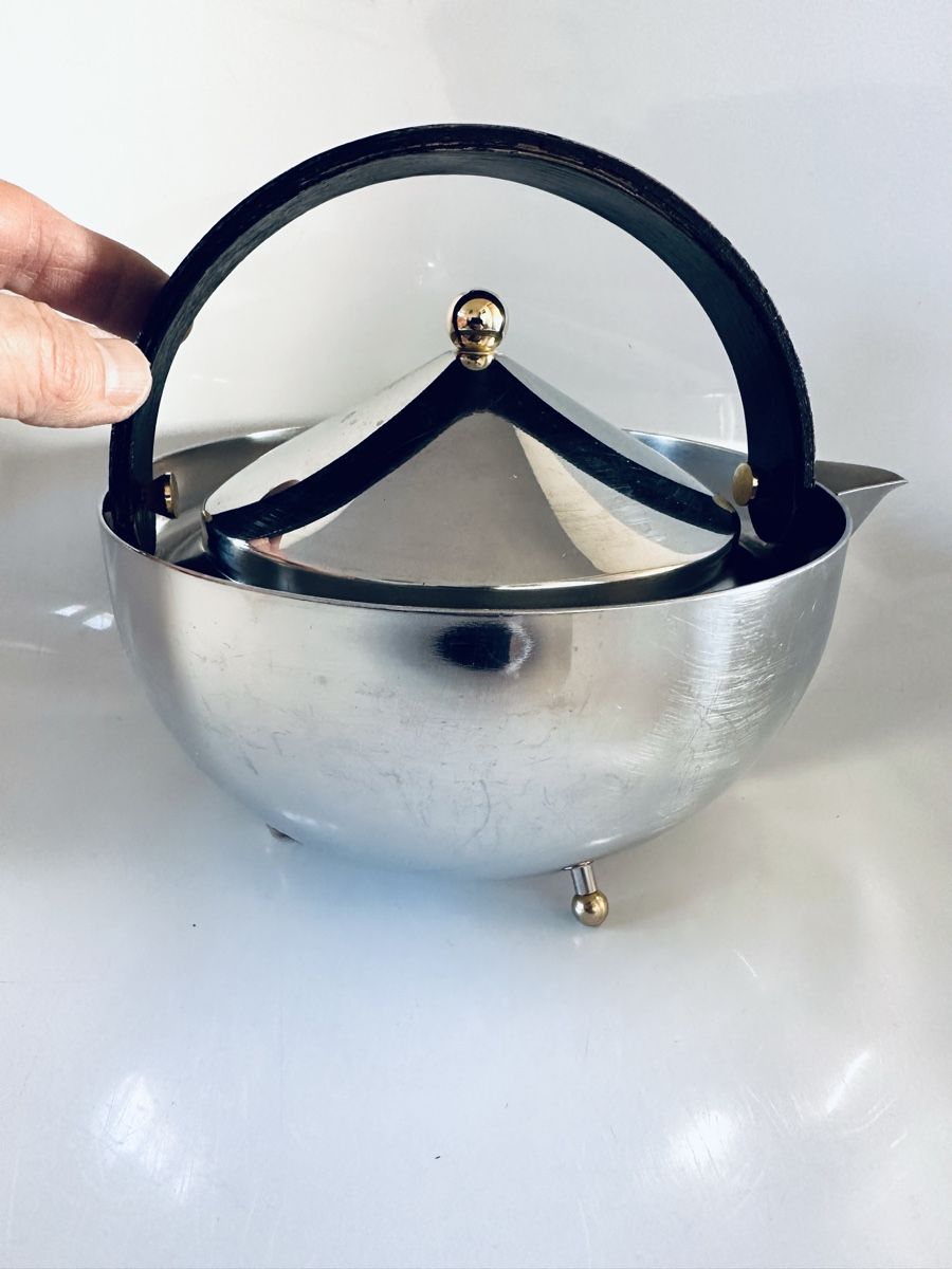 Bodum Teekannen: Vintage Teaball Teekanne Postmodern Memphis 80er – Gebraucht aus Frauenfeld von Jalwin 2