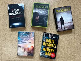 Bücherpaket - 5 Taschenbücher von David Baldacci