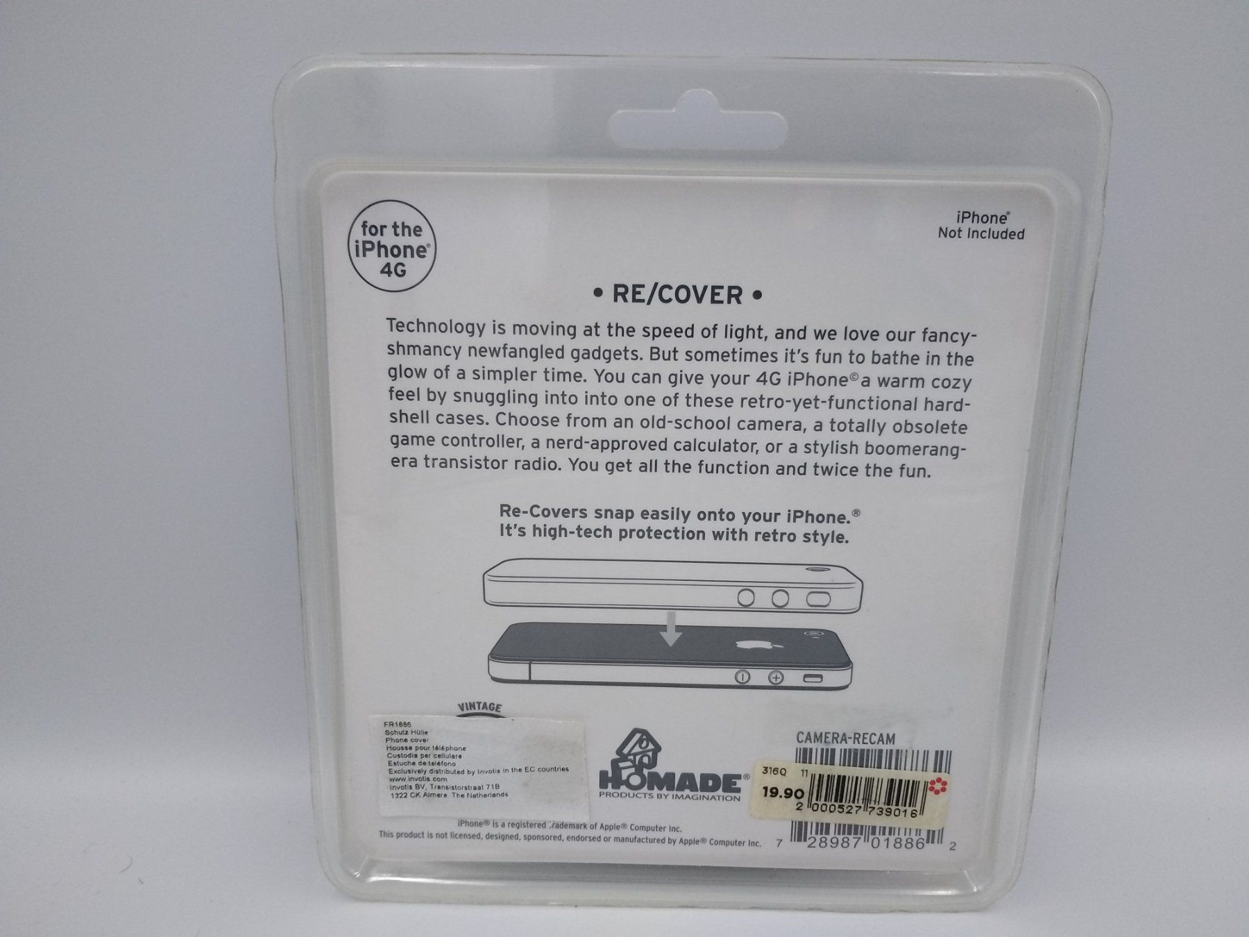 Apple Cover & Protezioni schermo: Cover für iPhone 4G – Nuovo e nell'imballaggio originale da Bäch SZ venduto da Swissy46 1