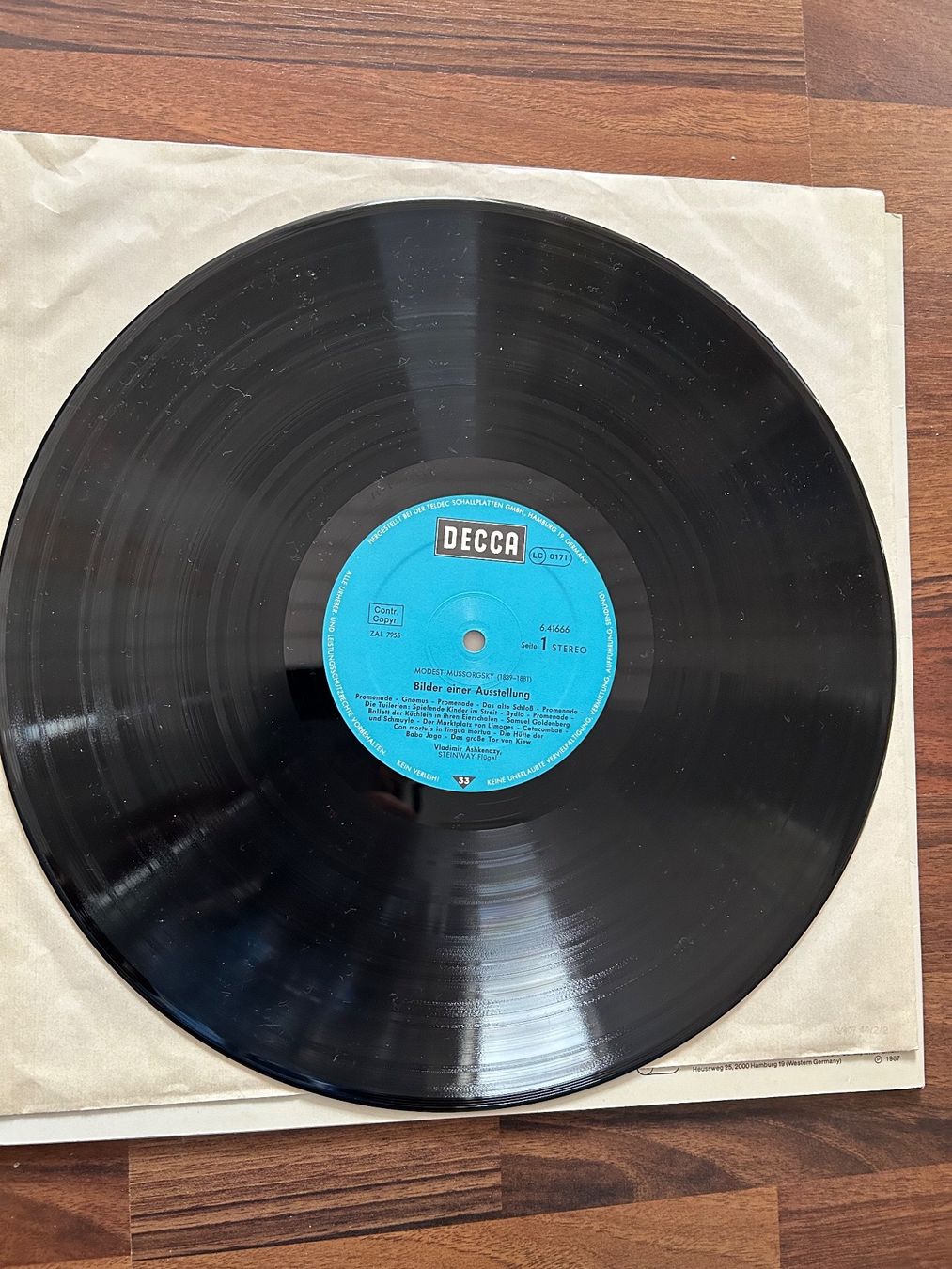 Schallplatten: Bilder einer Ausstellung, Mussorgsky, Ashkenazy, Mehta/DECCA – Gebraucht aus Aarau von R-O-G-E-R 2
