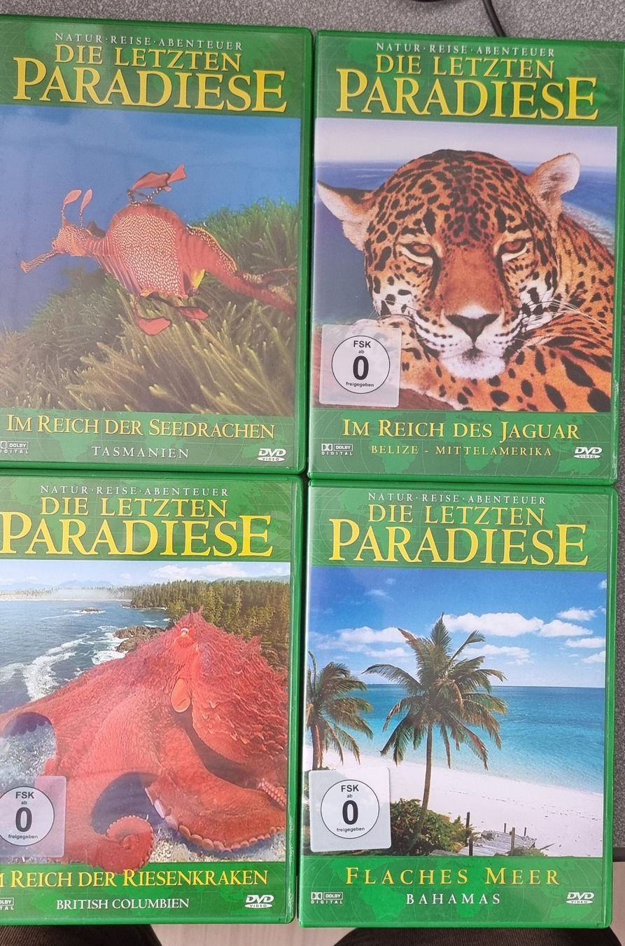 Tutti i DVDs: 4 DVD Die Letzten Paradiese – Usato da Oetwil am See venduto da fineli2