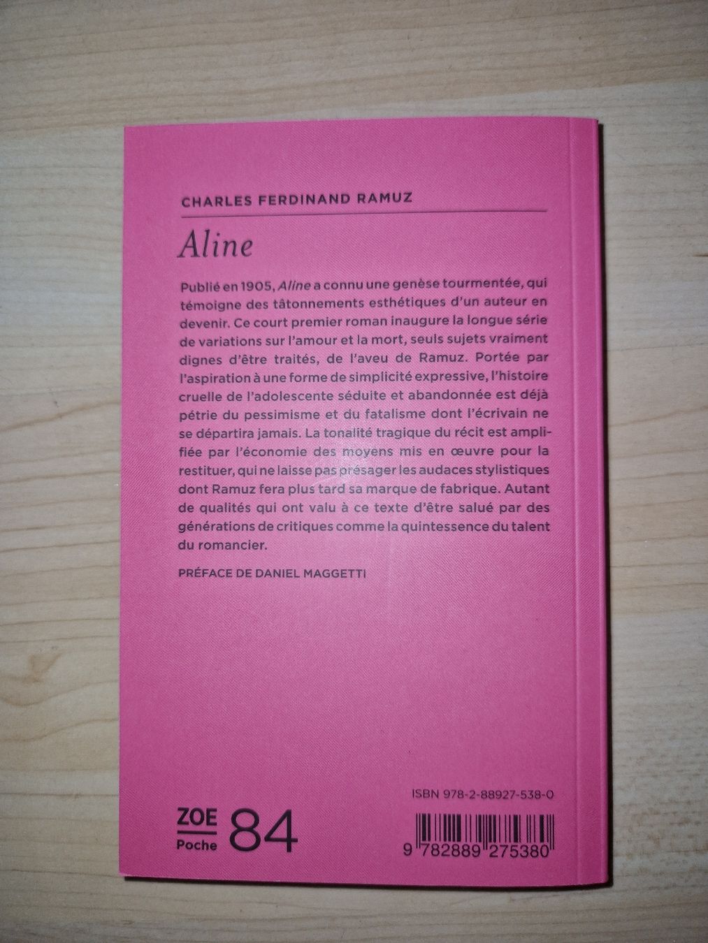 Libri: Buch: Aline von Charles Ferdinand Ramuz – Nuovo e nell'imballaggio originale da Ostermundigen venduto da mer_7kr7 1