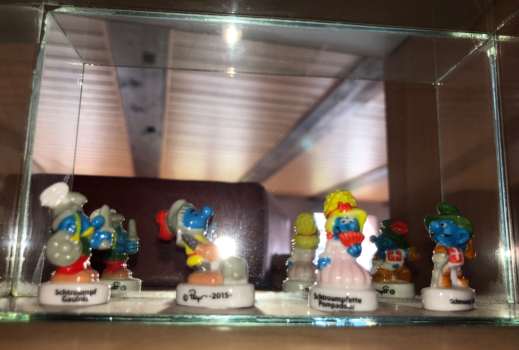 Statuette: Vintage Schlumpf Figuren Set 2015 – Usato da Oberkulm venduto da Weberlisa 1