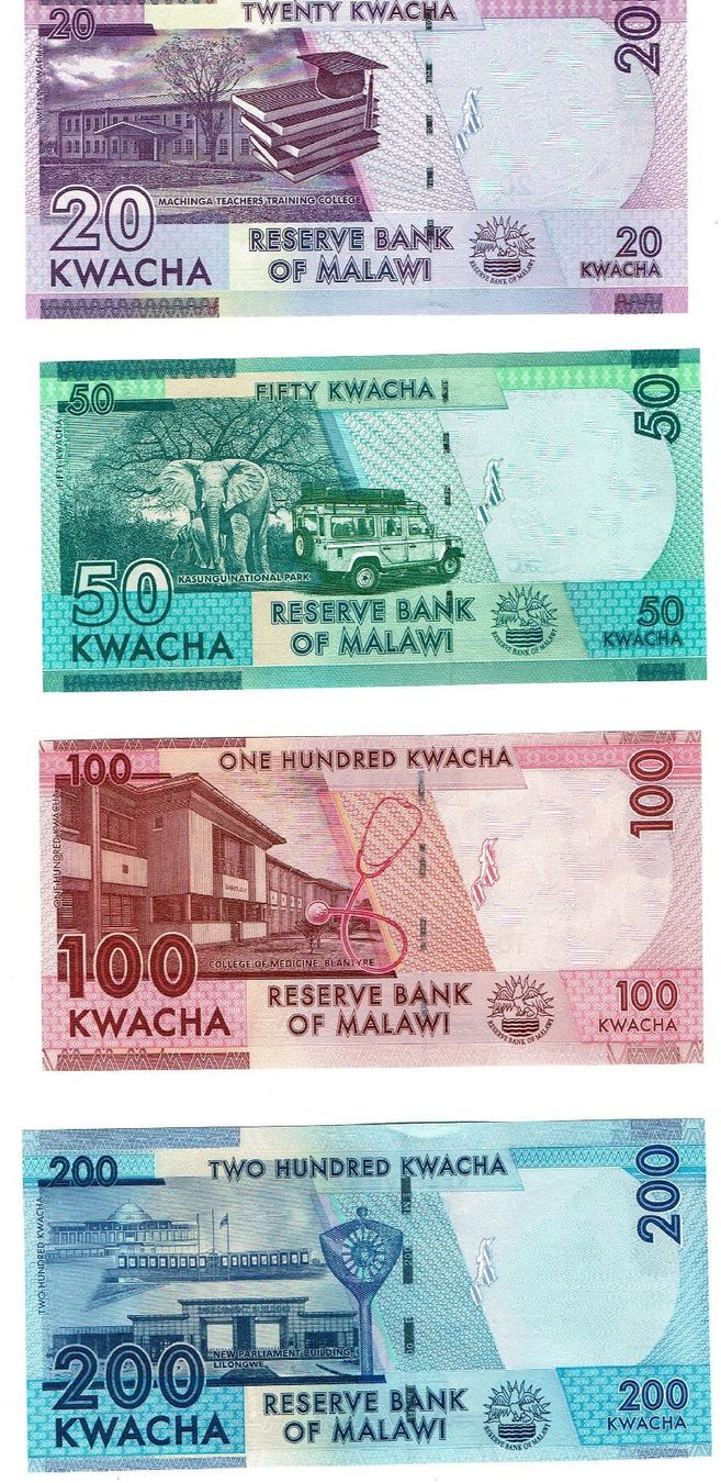 Banconote: Malawi Set 4 Stk Random Date UNZ – Nuovo (secondo la descrizione) da Steffisburg venduto da ber_8htf 1