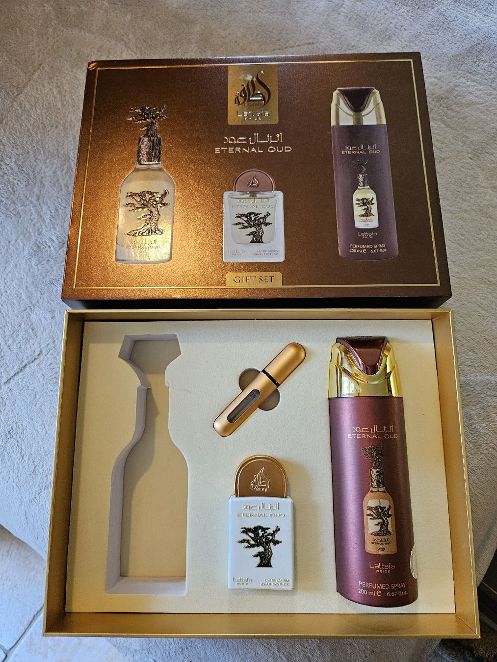 Lattafa Profumi & Eau de Toilette: Lattafa Pride "Eternal Oud" Duo Set – Nuovo (secondo la descrizione) da Gryon venduto da Mike_Decants