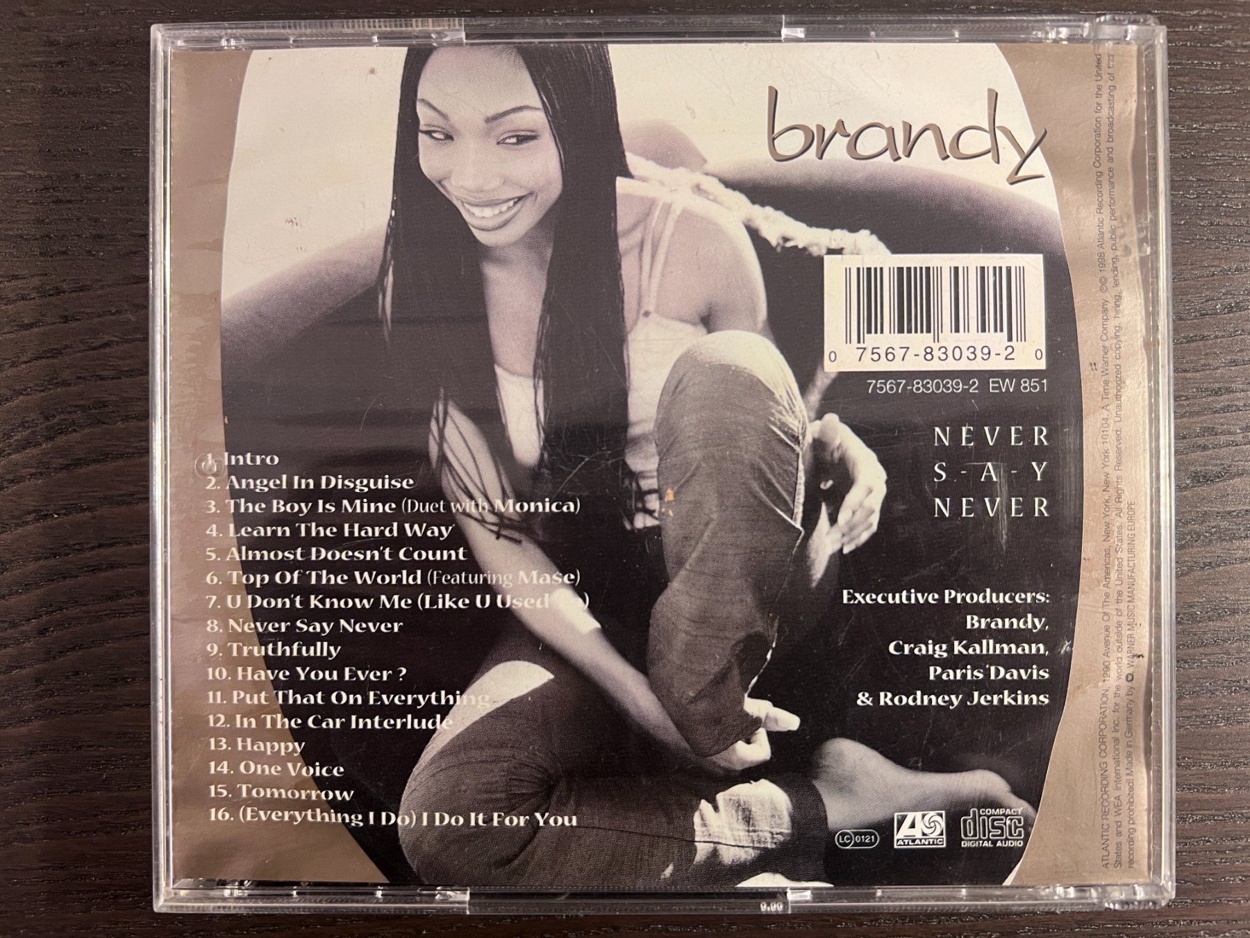 CD: Brandy - Never Say Never – Usato da Zürich venduto da MusikFreunde 1