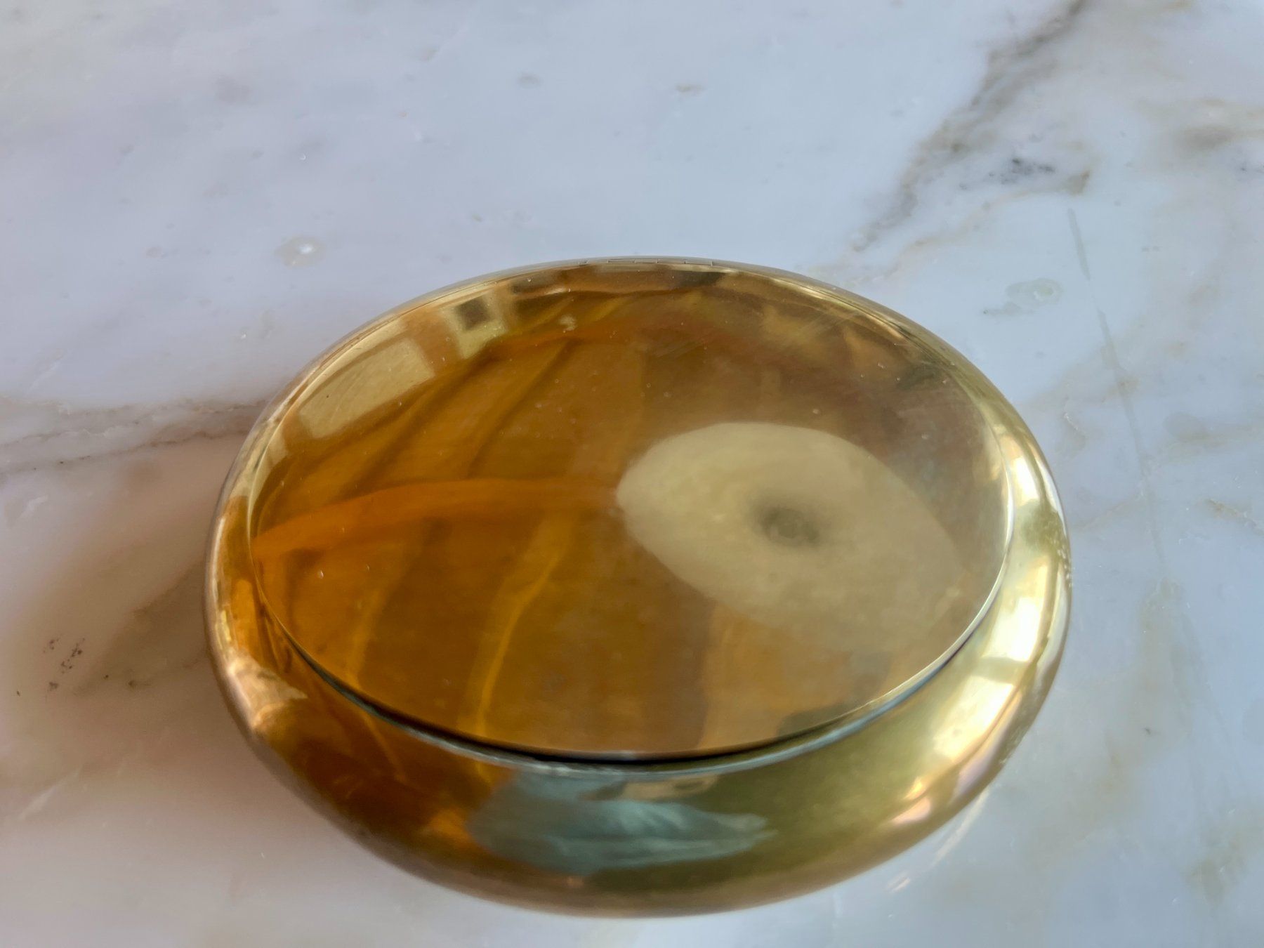 Tabacchi: Tabakdose, Messing, antik – Usato da Bern venduto da cubus01 5