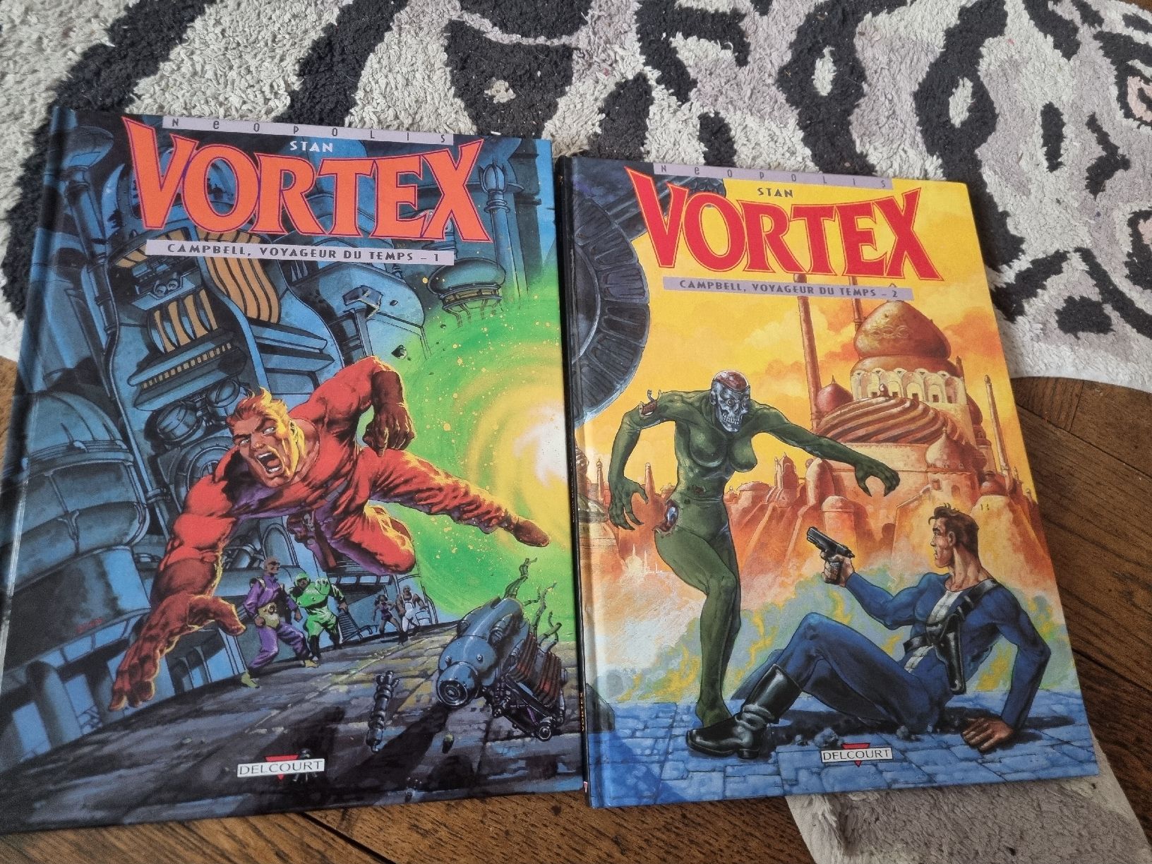 Fumetti: Vortex: Campbell, voyageur du temps, T1 & T2, BD – Usato da Fribourg venduto da sal_5ln6