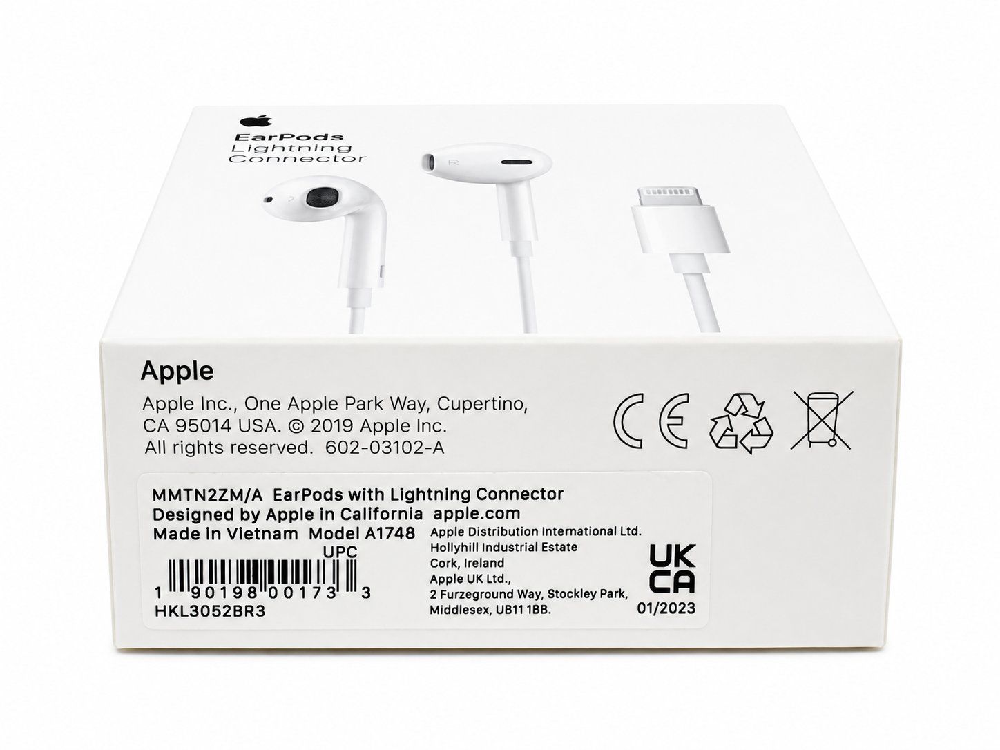 Apple Casques audio: Apple EarPods | Lightning Connector | White - Neu – Neuf avec emballage d'origine à Soyhières par Spartan117 3
