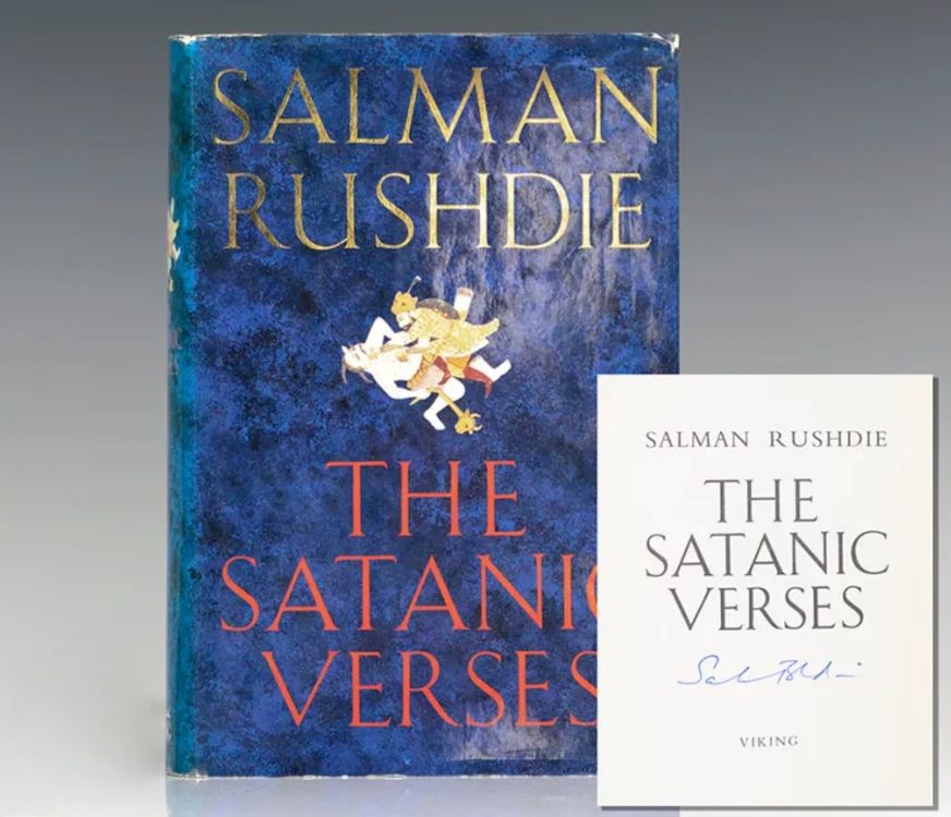 The Satanic Verses. RUSHDIE Salman 1st Ausgabe | Kaufen Auf Ricardo