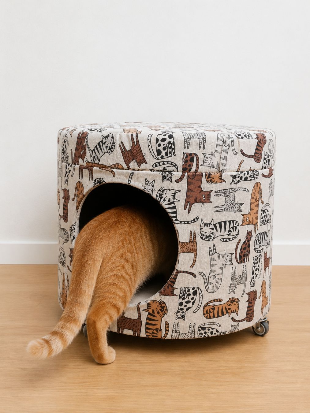 Cucce & Letti: Hocker Katzenhaus Katz Eco design – Nuovo e nell'imballaggio originale da Domat-ems venduto da Gr8wood