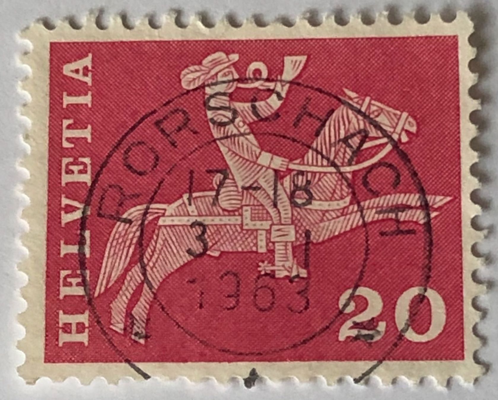 Tutti i francobolli: Nr.358 mit Vollstempel Rorschach – Usato da Aarau venduto da Billa007