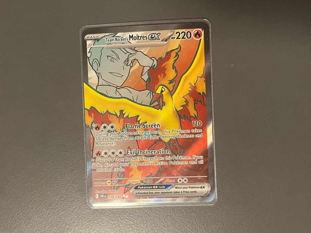 Pokémon Carte collezionabili: Pokémon Team Rocket’s Moltres EX – Usato da Stäfa venduto da and_8dr6