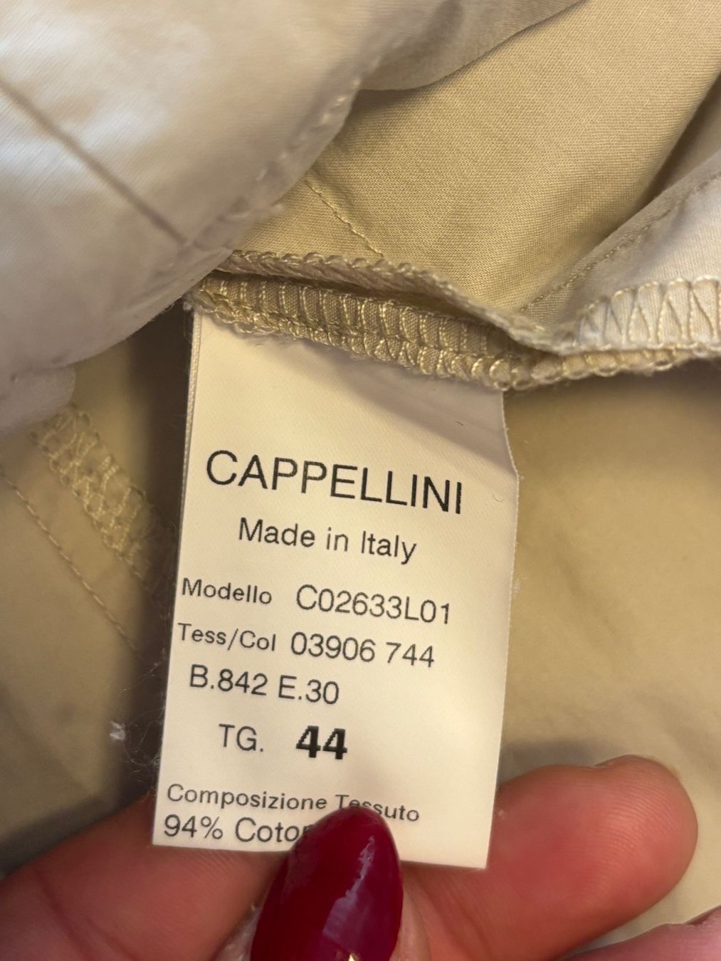 Vestiti: Cappellini Italy Blusenkleid Baumwolle – Usato da St. Margrethen SG venduto da dijanaO 8