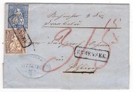 Lettre de 1866  au départ de ?? pour ??