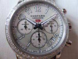 CHOPARD Dam.Chrono/Automik "1000-Miglia" Bril.Lünette (NEU-!
