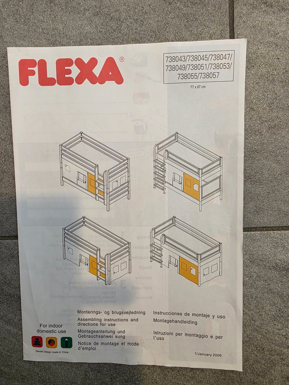 Flexa Vorhänge: Spielvorhänge zu Bettsystem FLEXA – Gebraucht aus Thalwil von Avenir 3