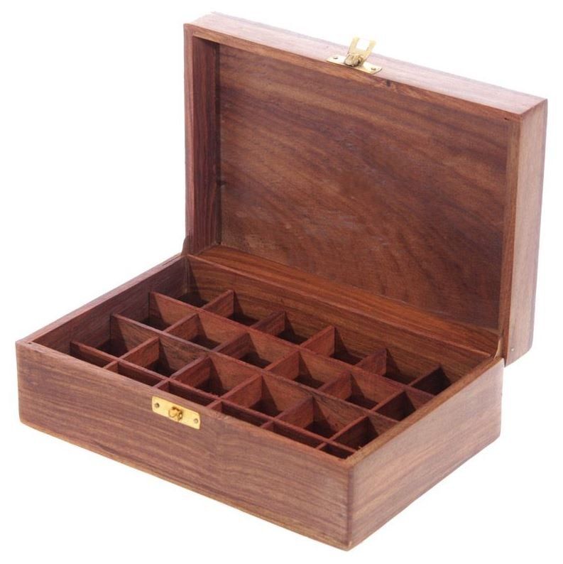 Schmuckkästen: Holzbox - für 24 x 5 ml ätherische Öle – Neu und originalverpackt aus Mauren von Yeelen 2