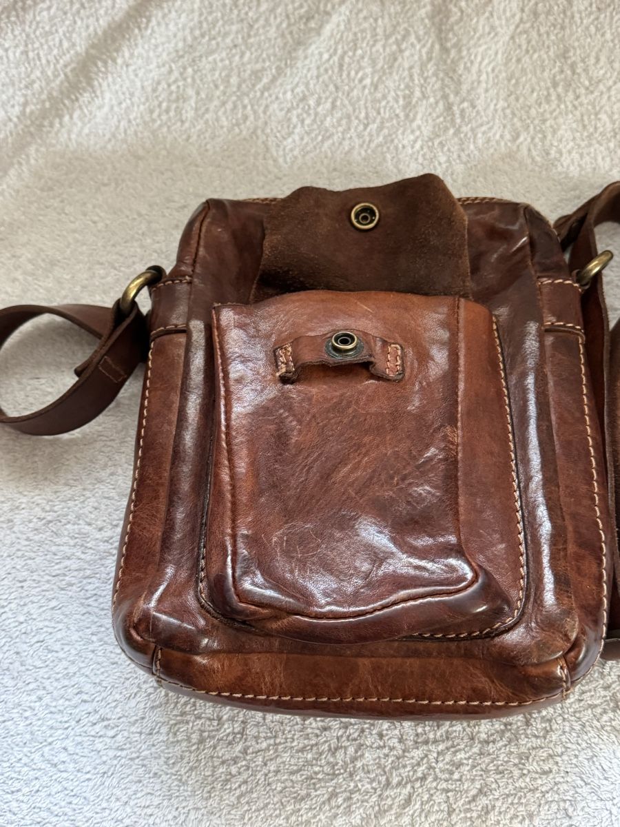 Campomaggi Borse: Originale Campomaggi Ledertasche, Top Zustand – Usato da Trimbach venduto da hubled 3