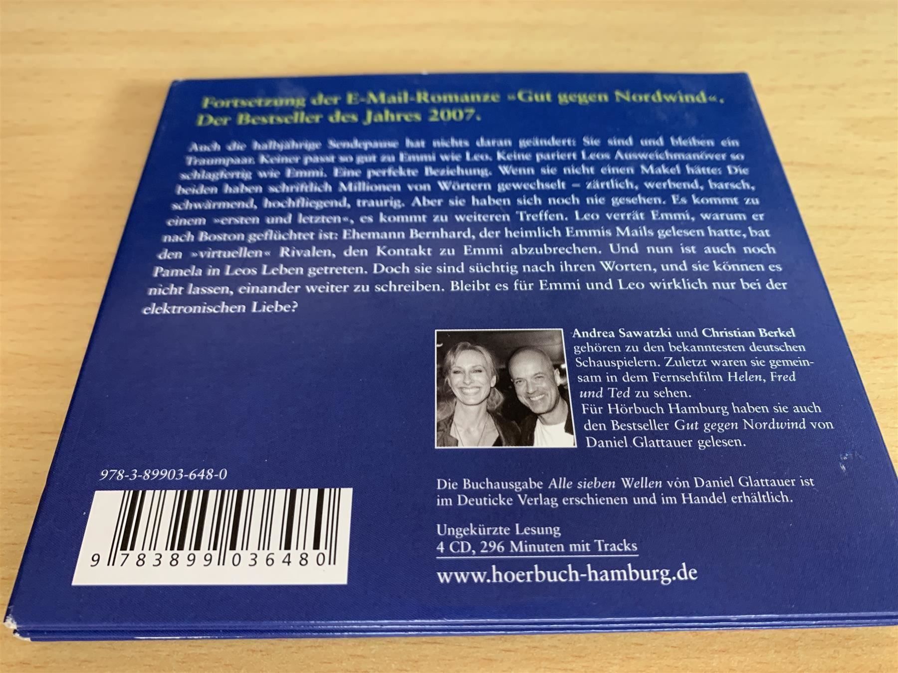 Audiolibri: Daniel Glattauer - Alle sieben Wellen – Usato da Rikon im Tösstal venduto da Alpenmutz 1