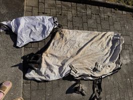 RugBe Outdoordecke fliegendecke Grösse 145cm