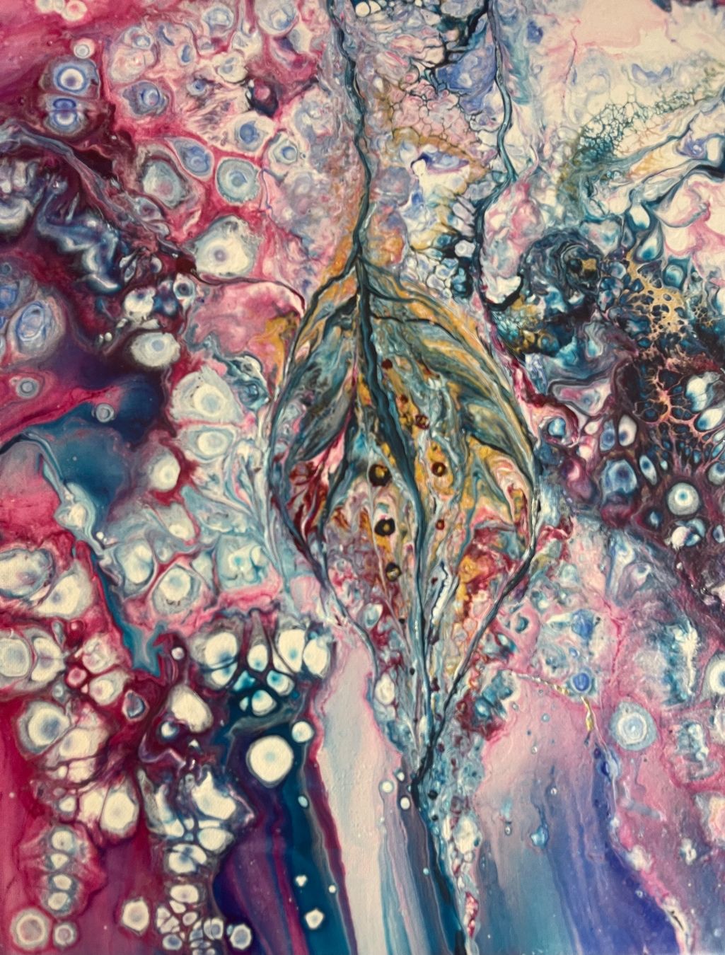 Dipinti: „Cosmic Feather“, – Usato da Buttwil venduto da marsmen 1