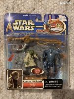 Star Wars Saga AOTC 2002 - Yoda with Force Powers