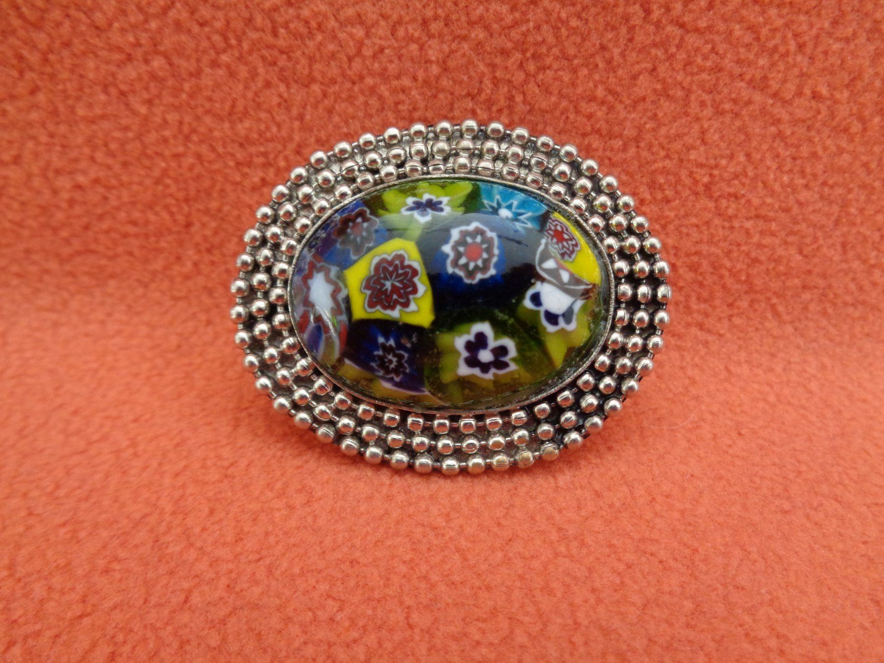 Sonstige Kosmetik & Pflege: Silber Pillendose mit Murano Millefiori – Gebraucht aus Chur von omonia 7