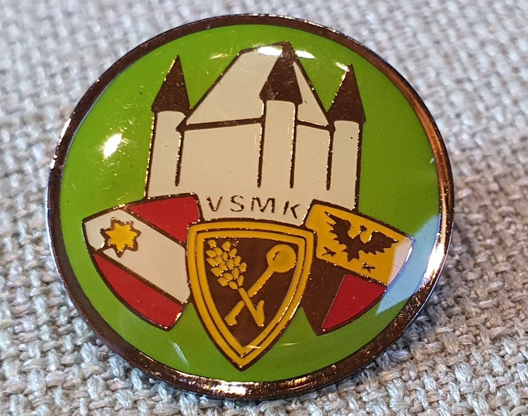 Placchette & Badge: A601 - Pin VSMK Thun Schloss  Nr.156 – Usato da Reinach BL venduto da Boston-Verkauf