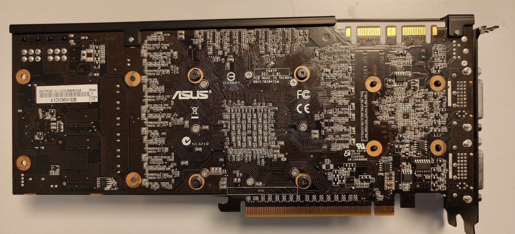 Asus Cartes graphiques: Asus GTX 260 Grafikkarte – D'occasion à Gasel par Realrumblejack 1