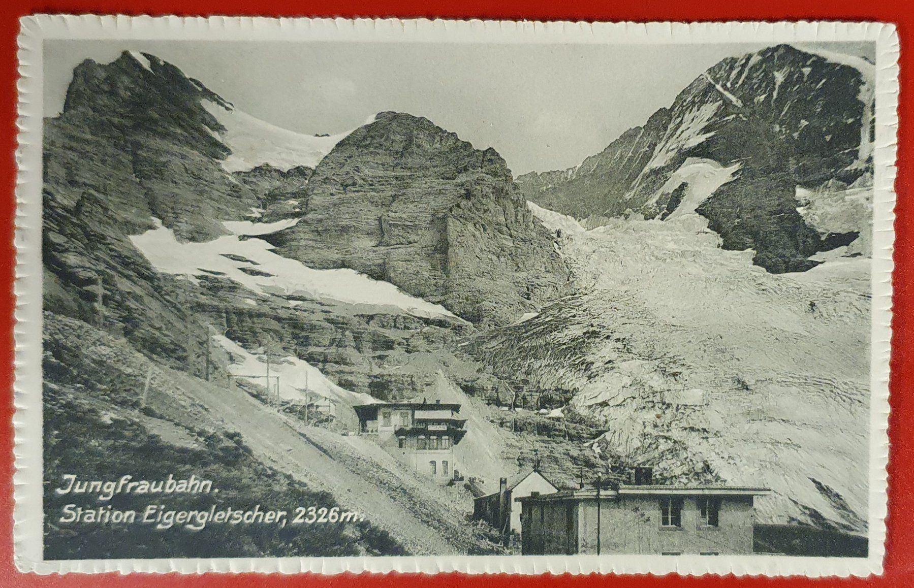 Ansichtskarten: Jungfraubahn - Station Eigergletscher – Gebraucht aus Kreuzlingen von Rschweiz1