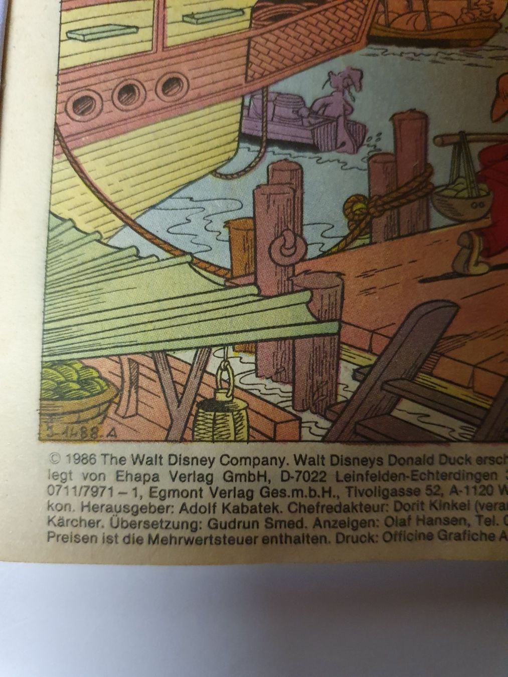 Fumetti: Donald Duck Nr. 373 / Disney 1986 – Usato da Oberdorf BL venduto da BaldenEagle 1
