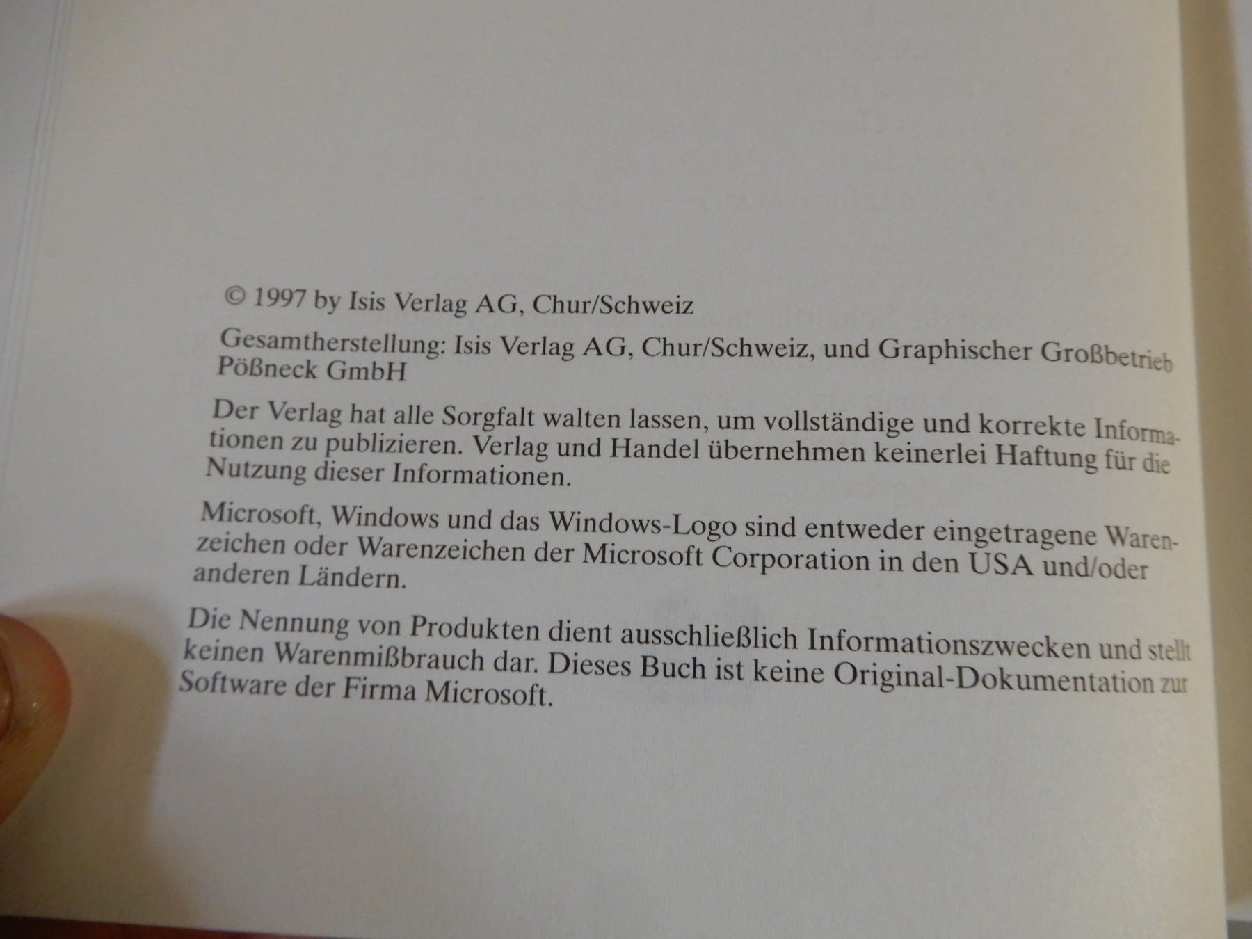 Libri: Word 7.0 Handbuch - Typische Probleme meistern – Usato da Erstfeld venduto da Mario_boe0 3
