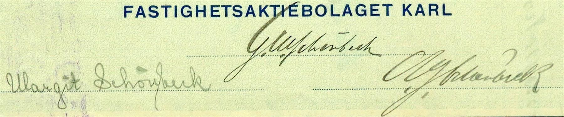 Documents: Fastighets AB Karl, Ystad - 1931 – D'occasion à Solothurn par Sgasche 1