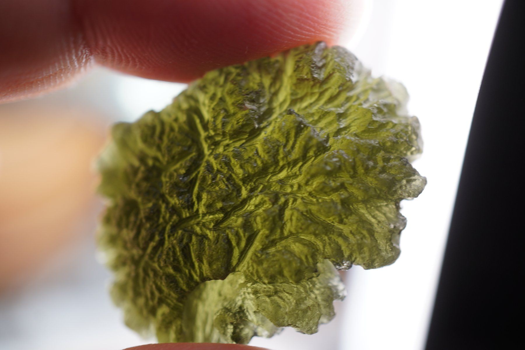 Mineralien & Heilsteine: Moldavit  10.4g  36mmx21mmx10mm – Neu (gemäss Beschreibung) aus Eschenbach SG von topstone 2