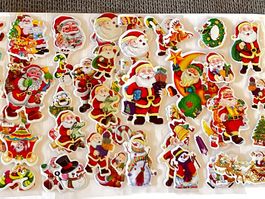 Weihnachts Sticker Set