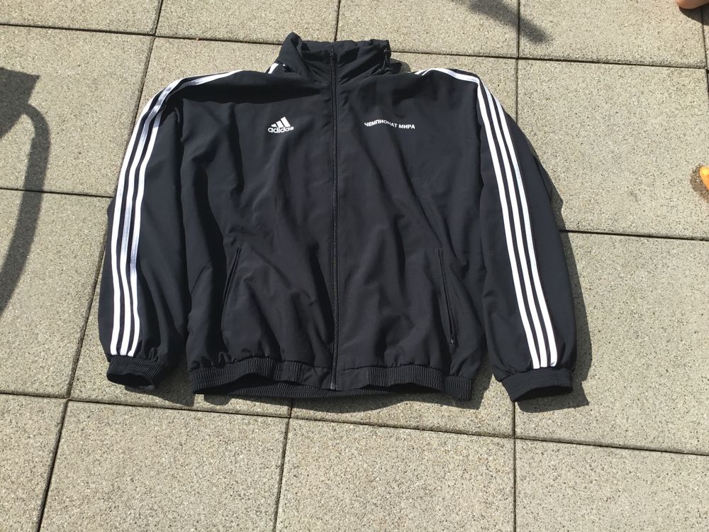 Gosha rubchinskiy x adidas woven hooded jacket best sale