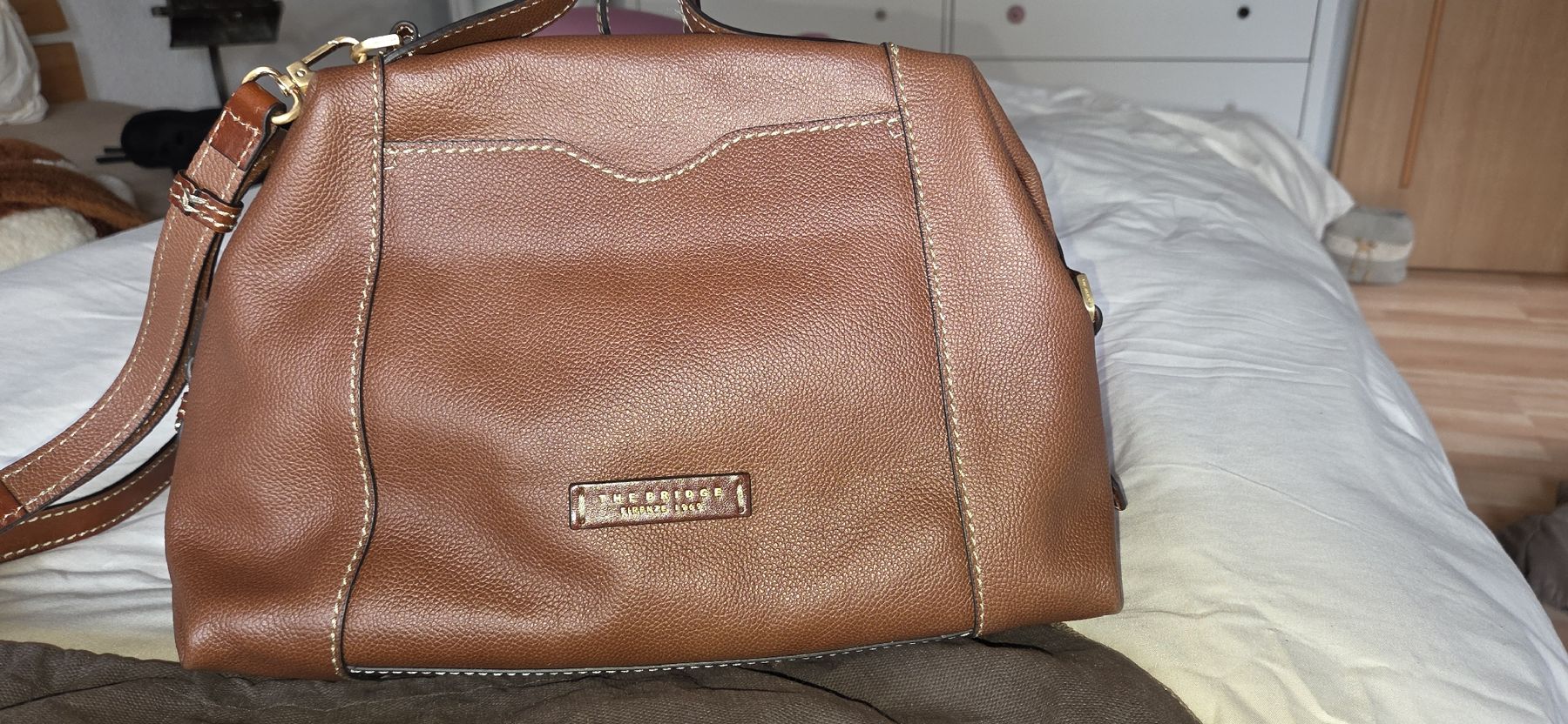 The Bridge Borse da donna: The Bridge Ledertasche Bologna, NEU – Nuovo e nell'imballaggio originale da Busswil BE venduto da Angy1974