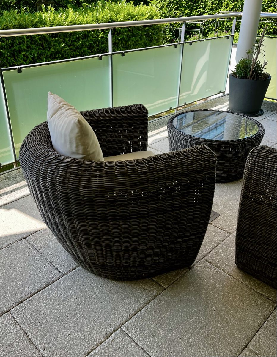 Sofas: Gartenmöbel Set Rattan Optik 3-teilig mit Tisch – D'occasion à Horgen par lil_kwf5 4