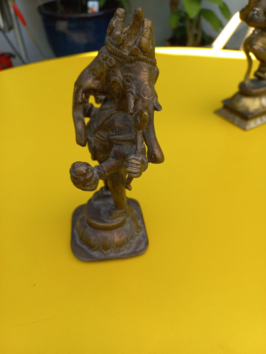 Skulpturen & Statuen: Trimurthi Ganapati Ganesh alt – Gebraucht aus Ammerswil AG von savinir 4