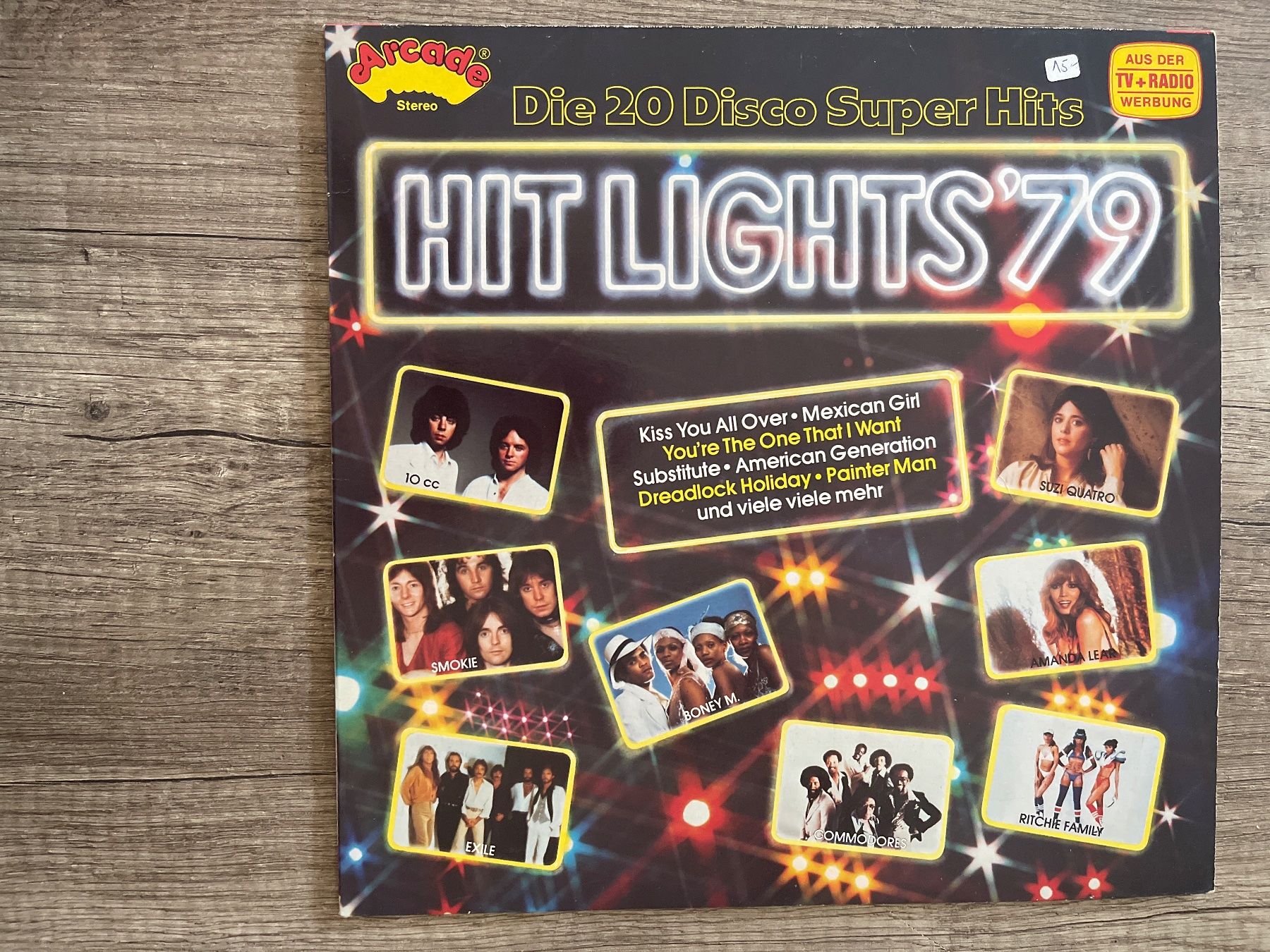 Dischi in vinile: A826/Hit Lights 79 Disco Hits – Usato da Frutigen venduto da Philippe_jsp