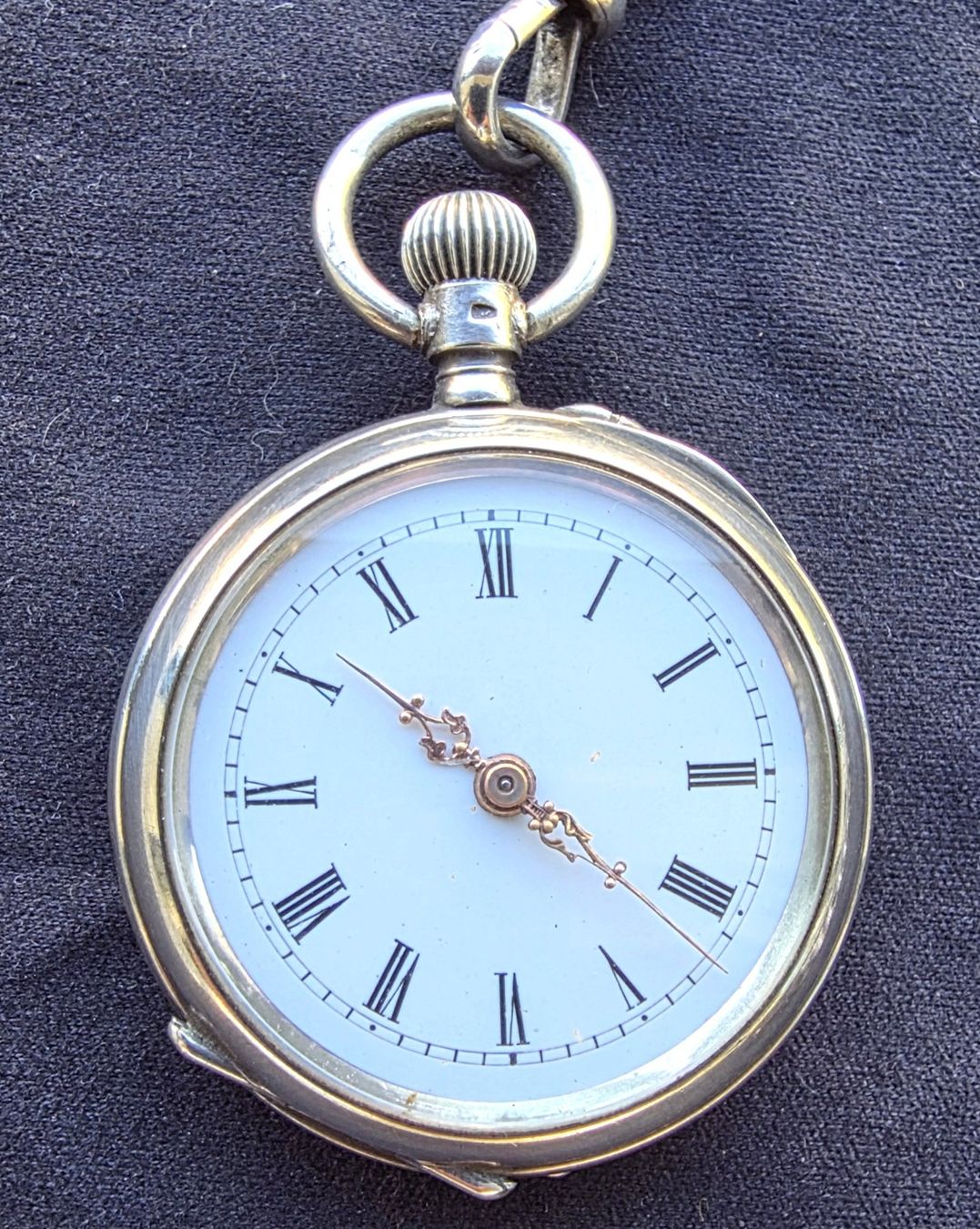 Orologi: Damentaschenuhr Silber mit Uhrenkette – Difettoso da Merenschwand venduto da Tfsim007 6