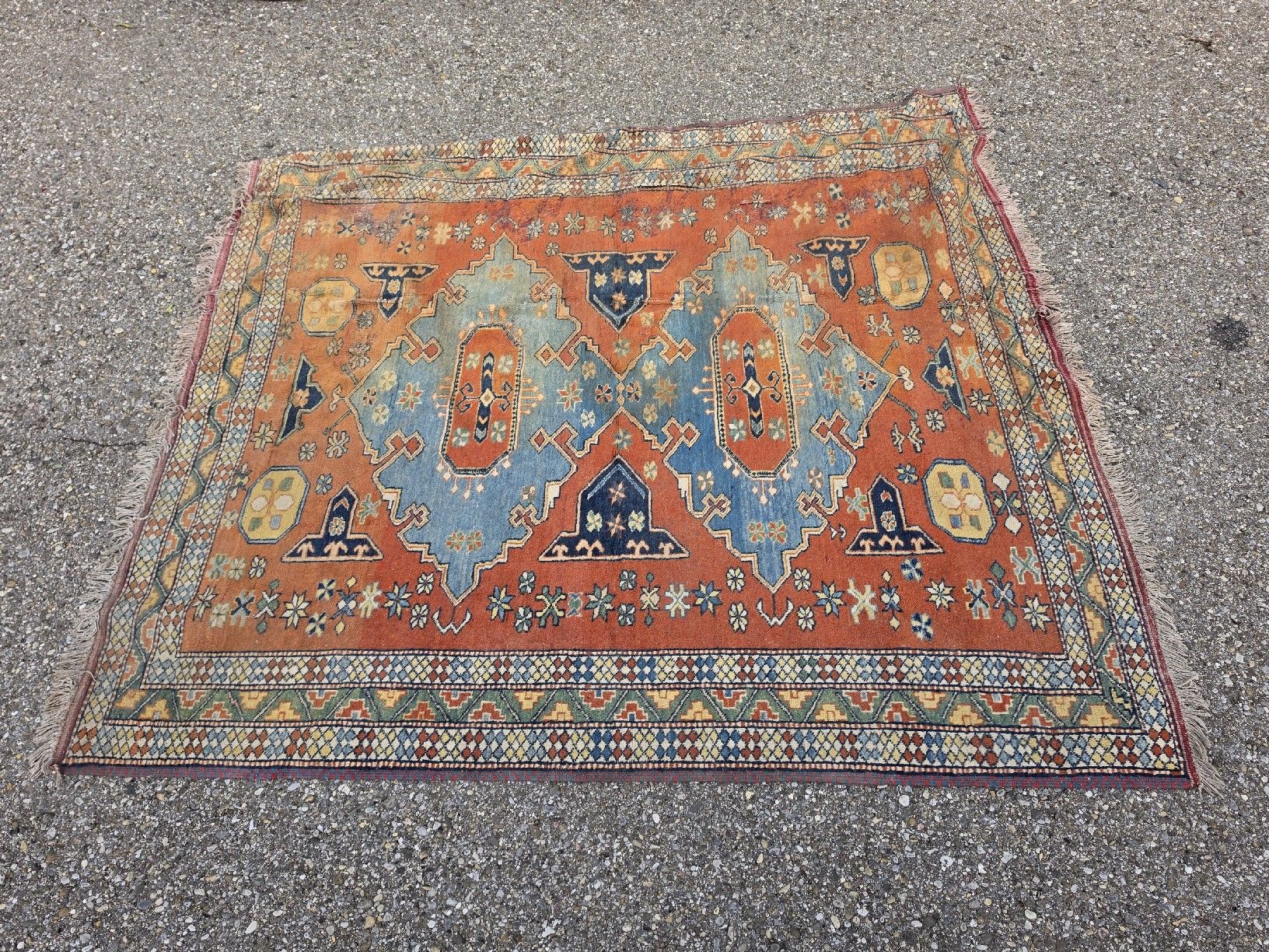 Tappeti: Orientteppich handgeknüpft rot blau  – Usato da Mettlen venduto da elios0888 2
