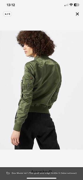 Vestes: Jacke Marke Alpha Industries Grösse S – D'occasion à Lenzerheide/Lai par didi_84 2