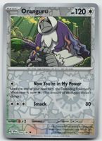 Pokemon Oranguru Reverse 156/191 SSP EN 2024